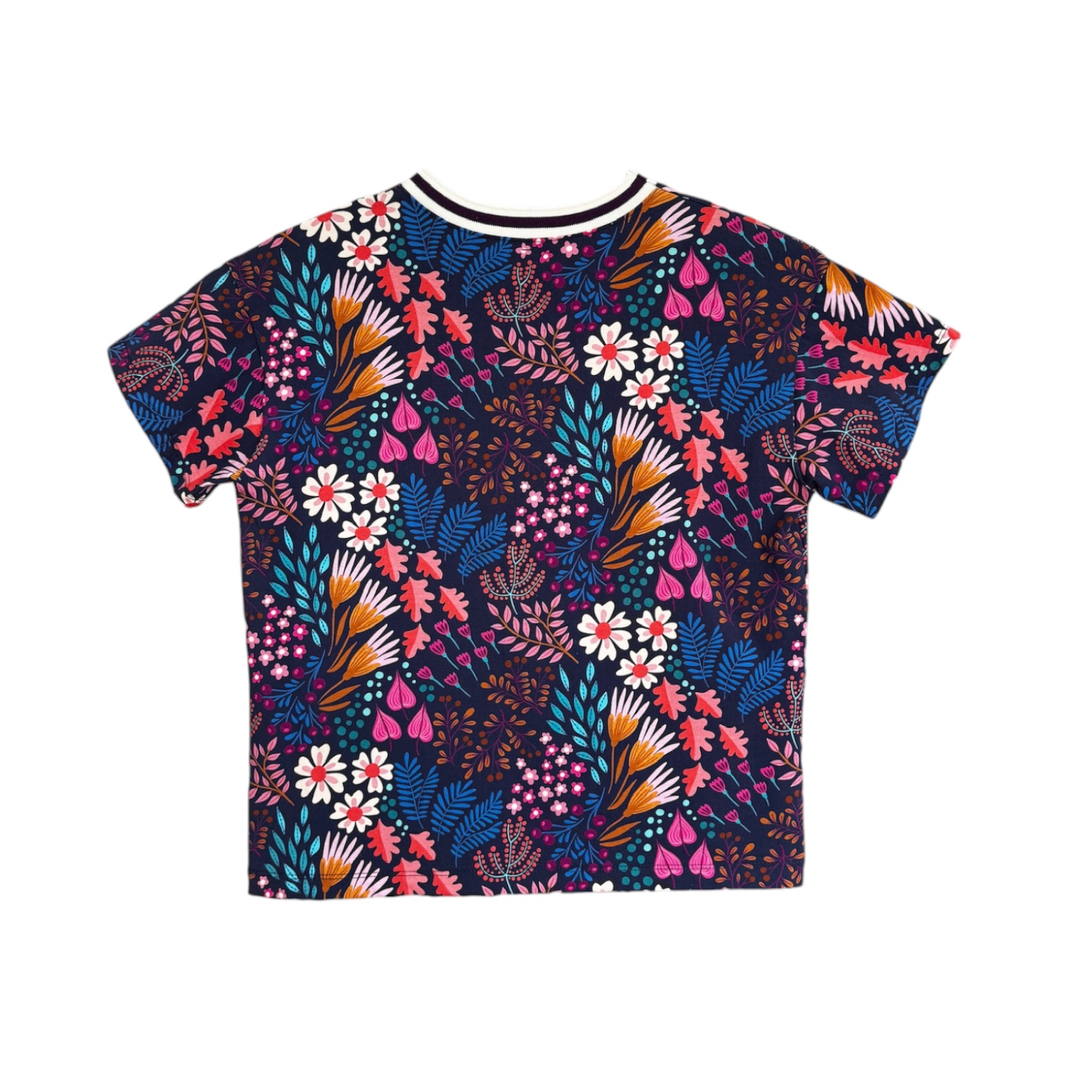 BIO Damen T-Shirt Blumen