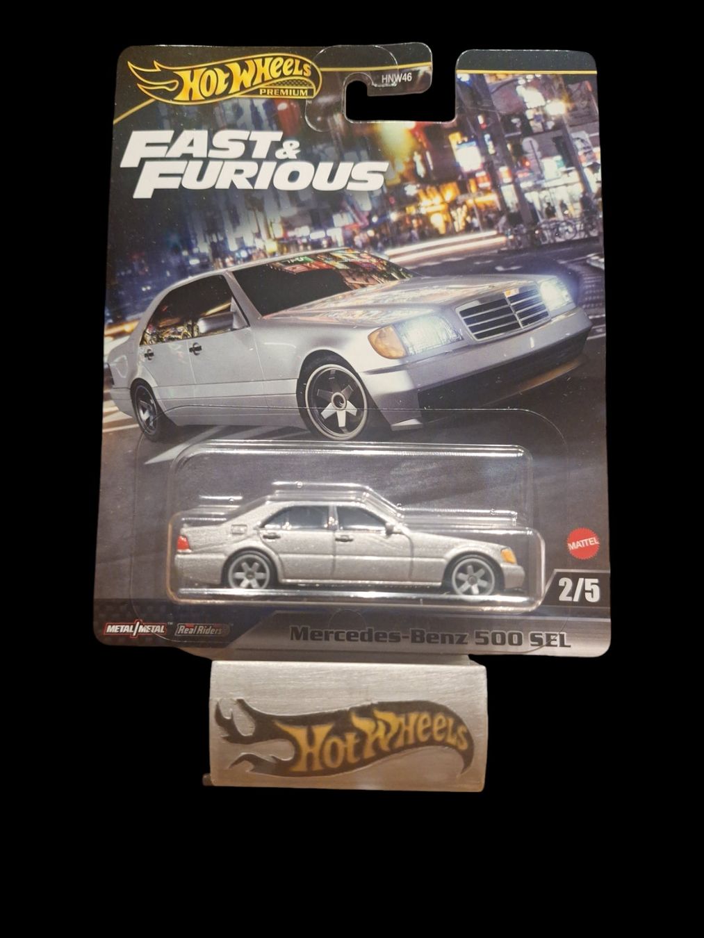 HW Premium Fast and Furious 2024 Mix 3 Mercedes-Benz 500 SEL 2/5