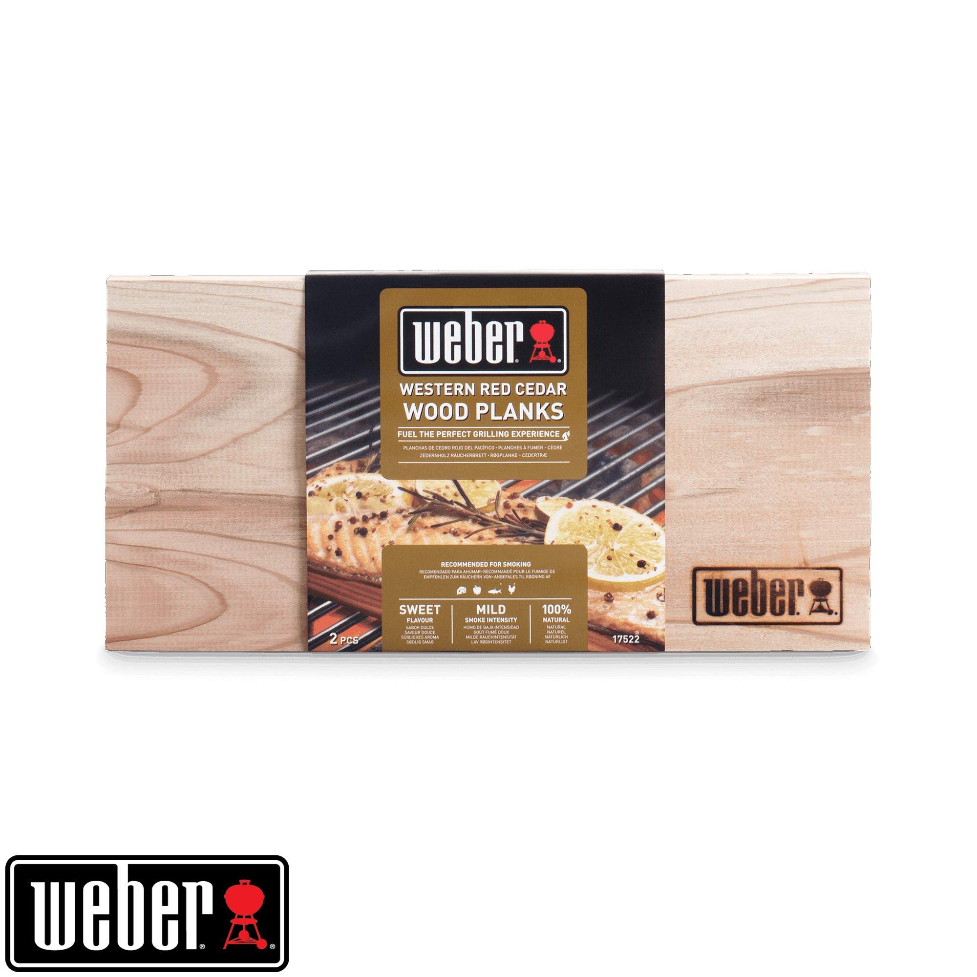 Weber Räucherbretter - Zederholz, klein 2 Stk.