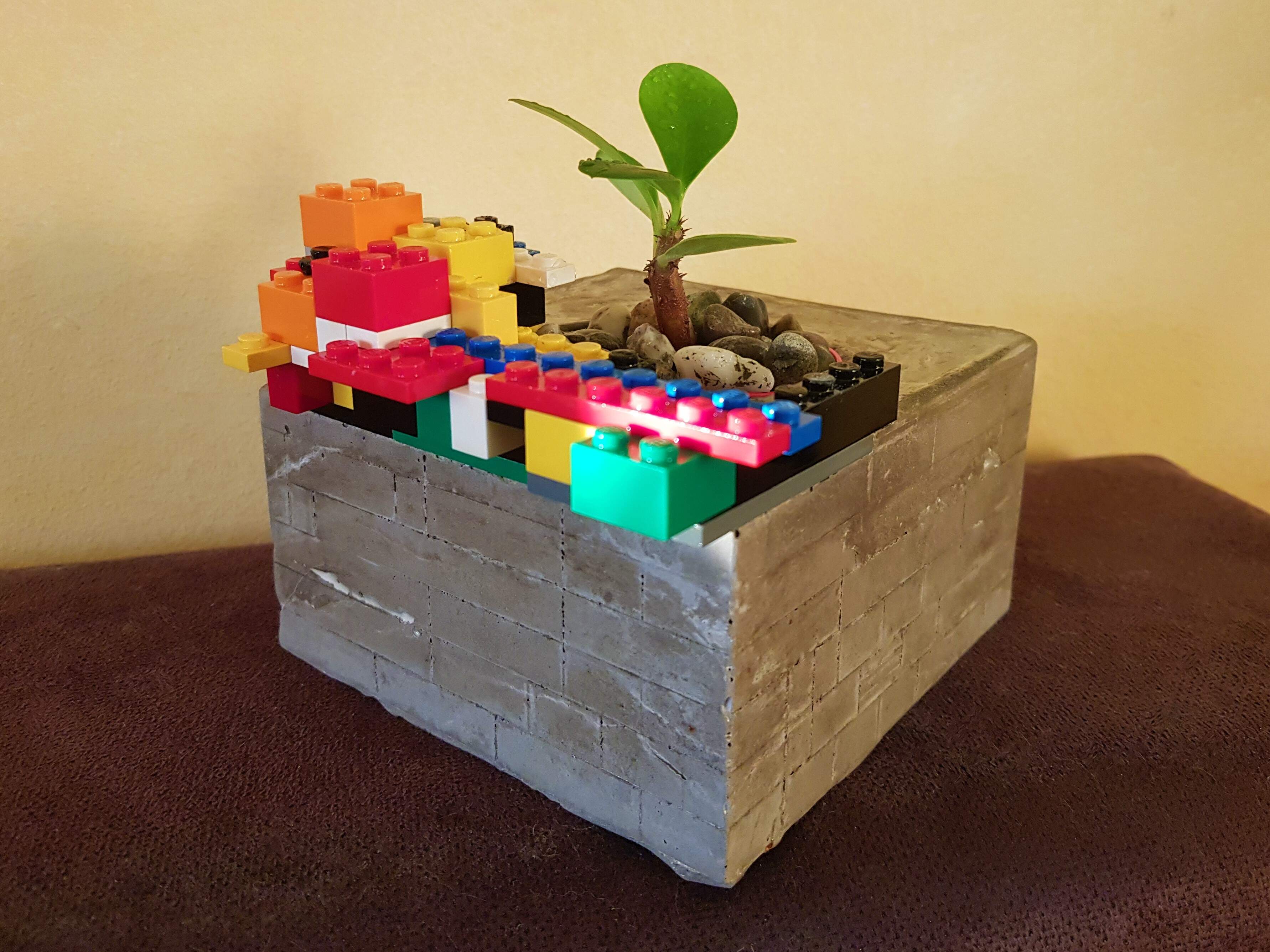 Lego Vase (Quadro)