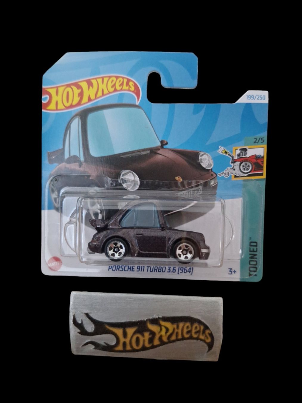 Hot Wheels Tooned 2024 Porsche 911 Turbo 3.6 (964) 2/5 S