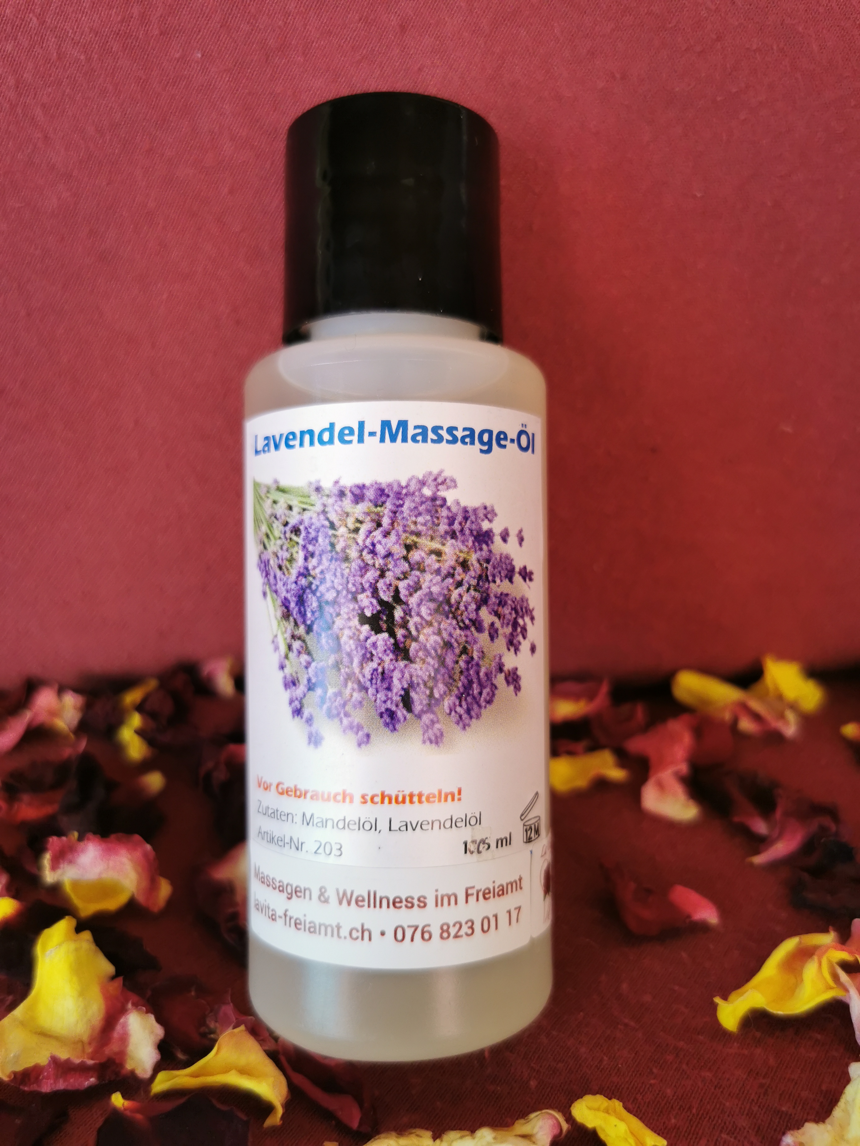 Lavendel-Massage-Öl