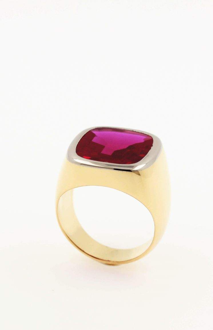 Spinell Ring 18K Gold