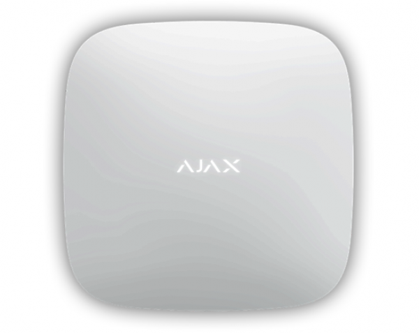 AJAX - Hub Plus - Weiss 4G/LTE, 2 Sim karten Einschübe