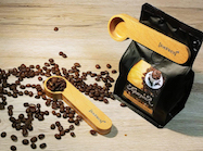 Kaffee Masslöffel, 7 Gramm, aus Buchenholz mit Clip