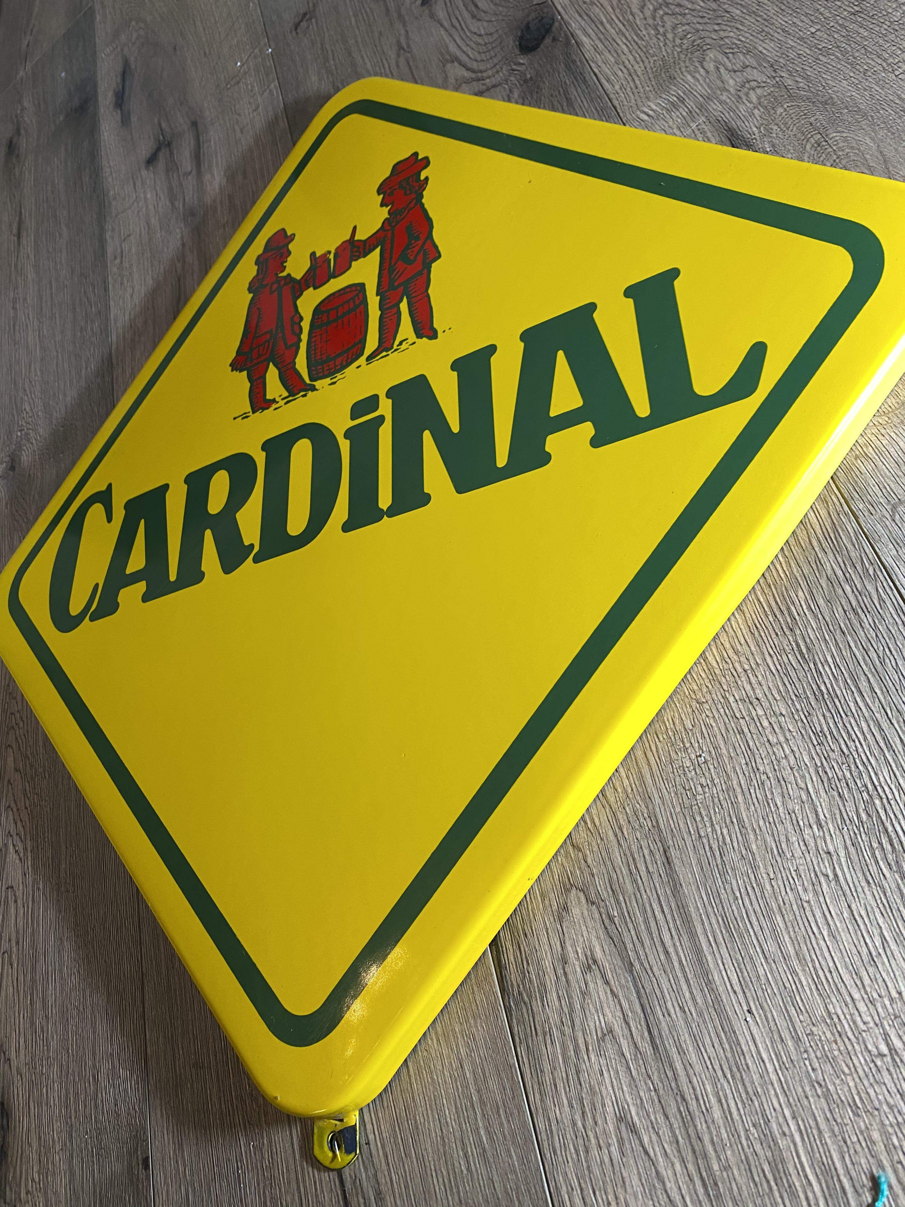 Cardinal Emailschild