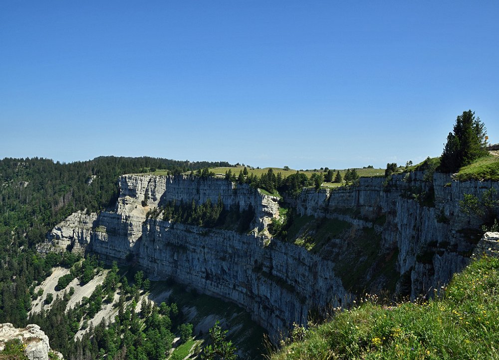 160 Meter höchi Felswänd