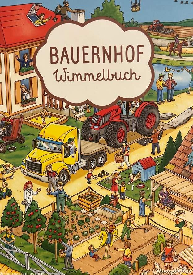 Bauernhof Wimmelbuch