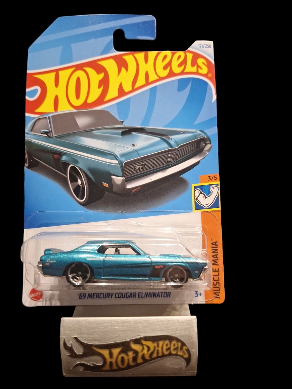 Hot Wheels Muscle Mania 2024 69 Mercury Cougar Eliminator L