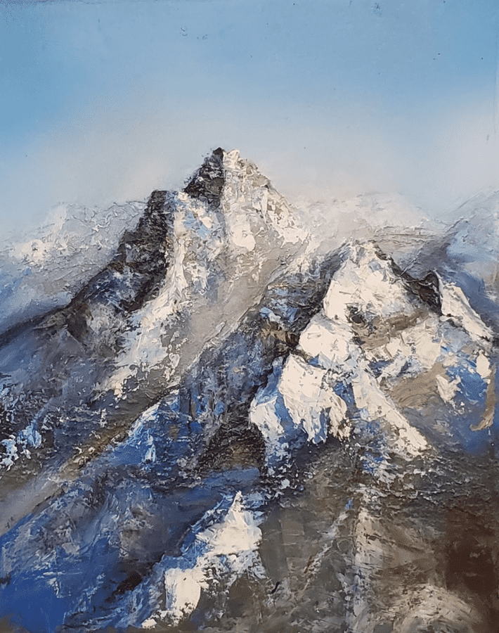 Mountains ll - 50x40 cm - Fr 1’200