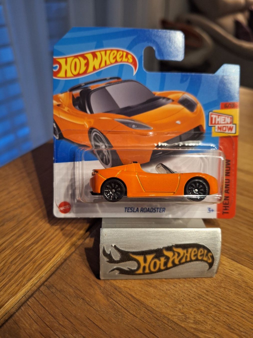 Hot Wheels Then and Now 2023 Tesla Roadster 6/10 S