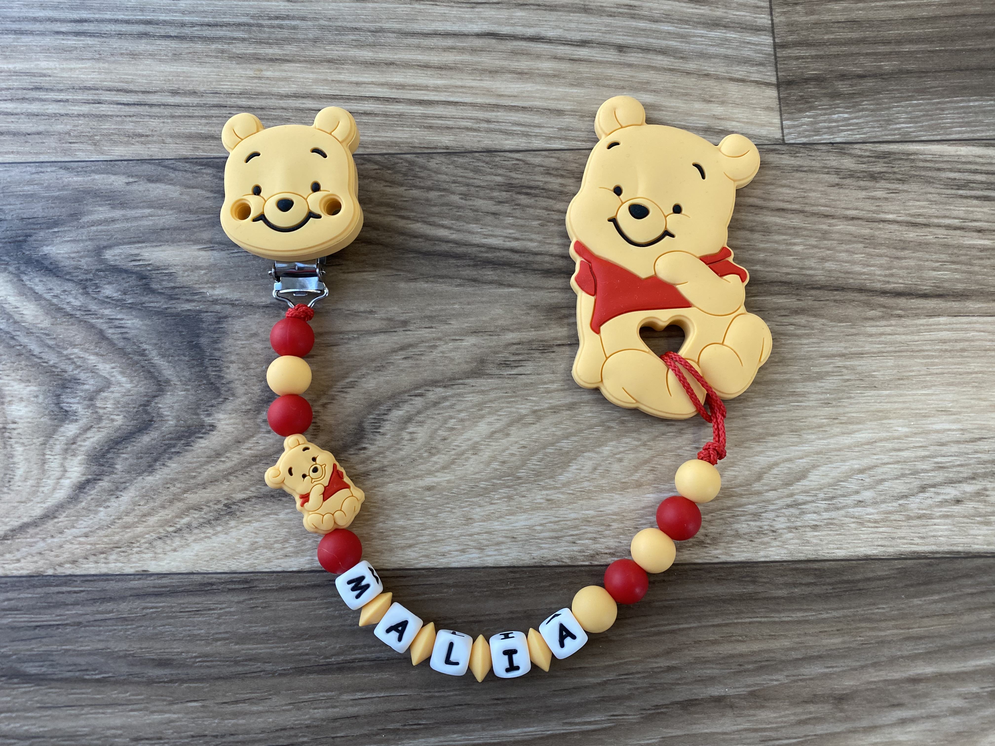 Nuggikette Winnie the Pooh Silikon