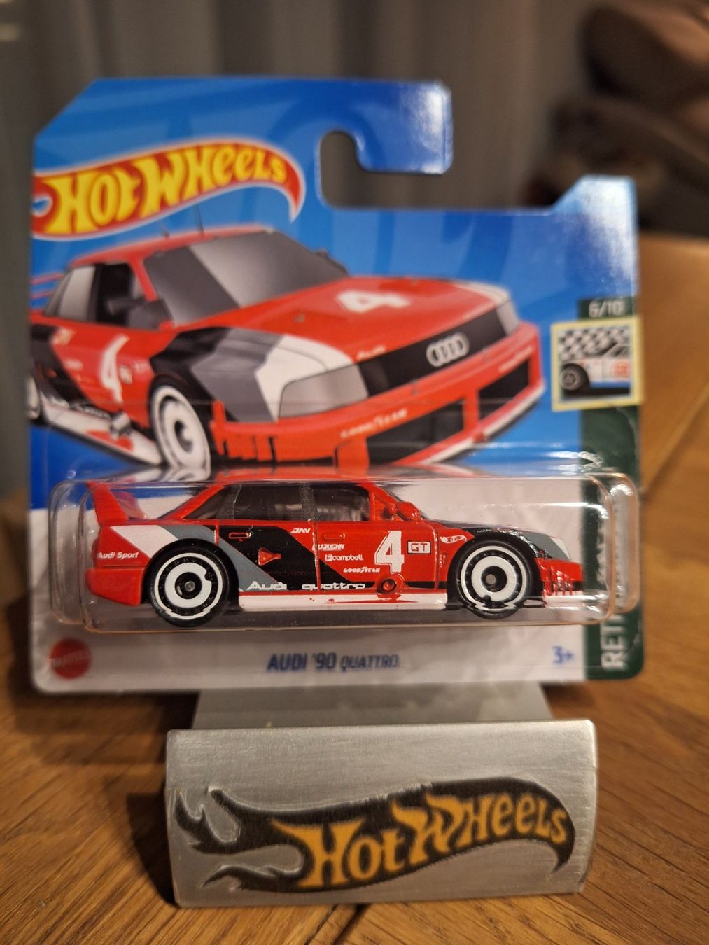 Hot Wheels Retro Racers 2023 Audi 90 Quattro 6/10 S