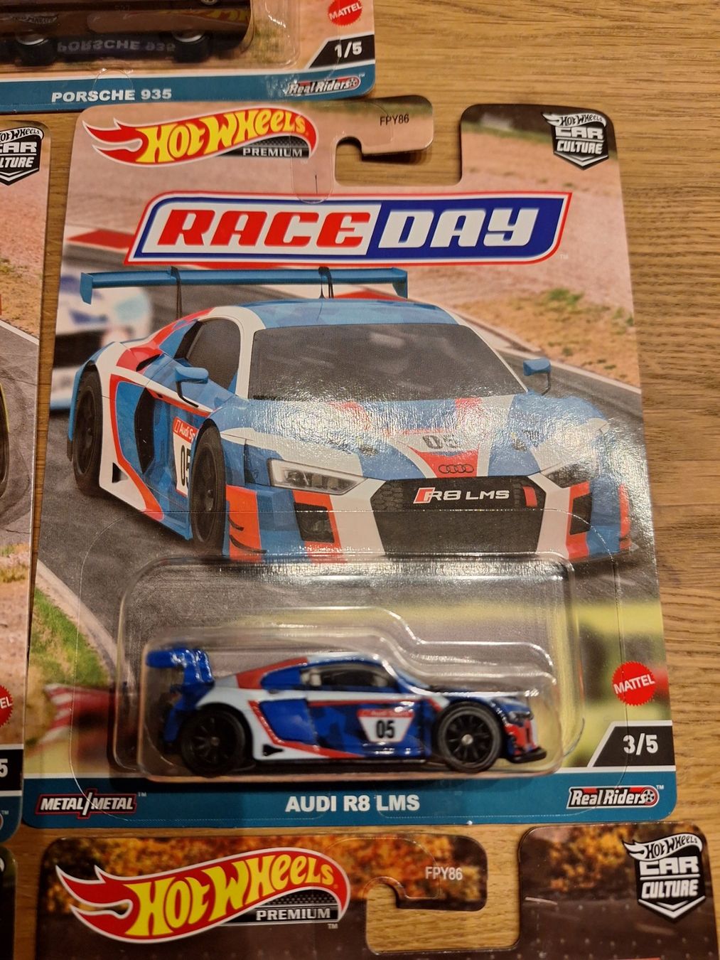 Komplettes Set Hot Wheels Premium Car Cultur Race Day 2023