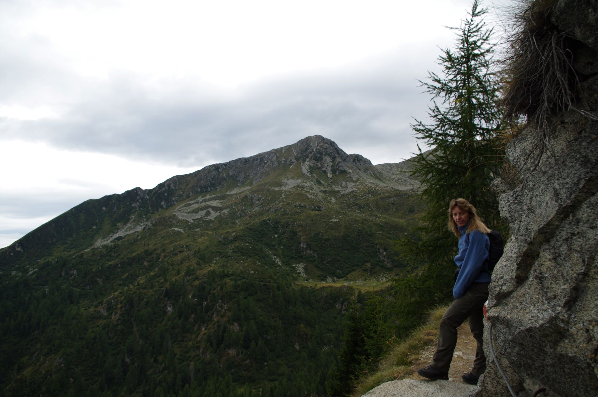 Wir befinden uns auf etwas mehr als 1'500 m über Mehr