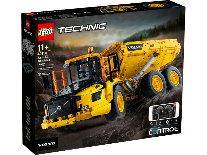 Lego Technic Knickgelenkter Volvo-Dumper 6x6  42114