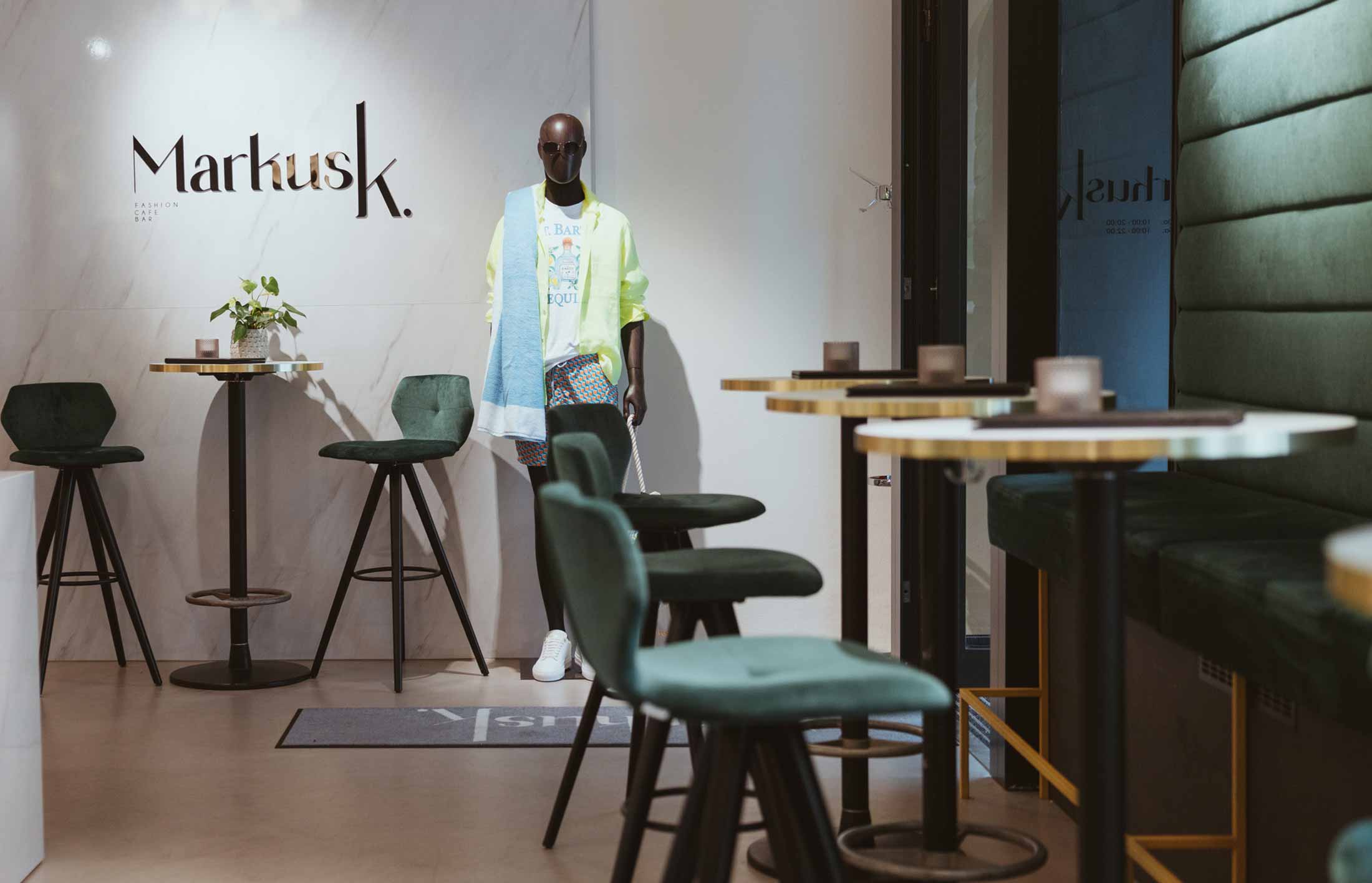 Fashion, Café und Bar: "Markus K."