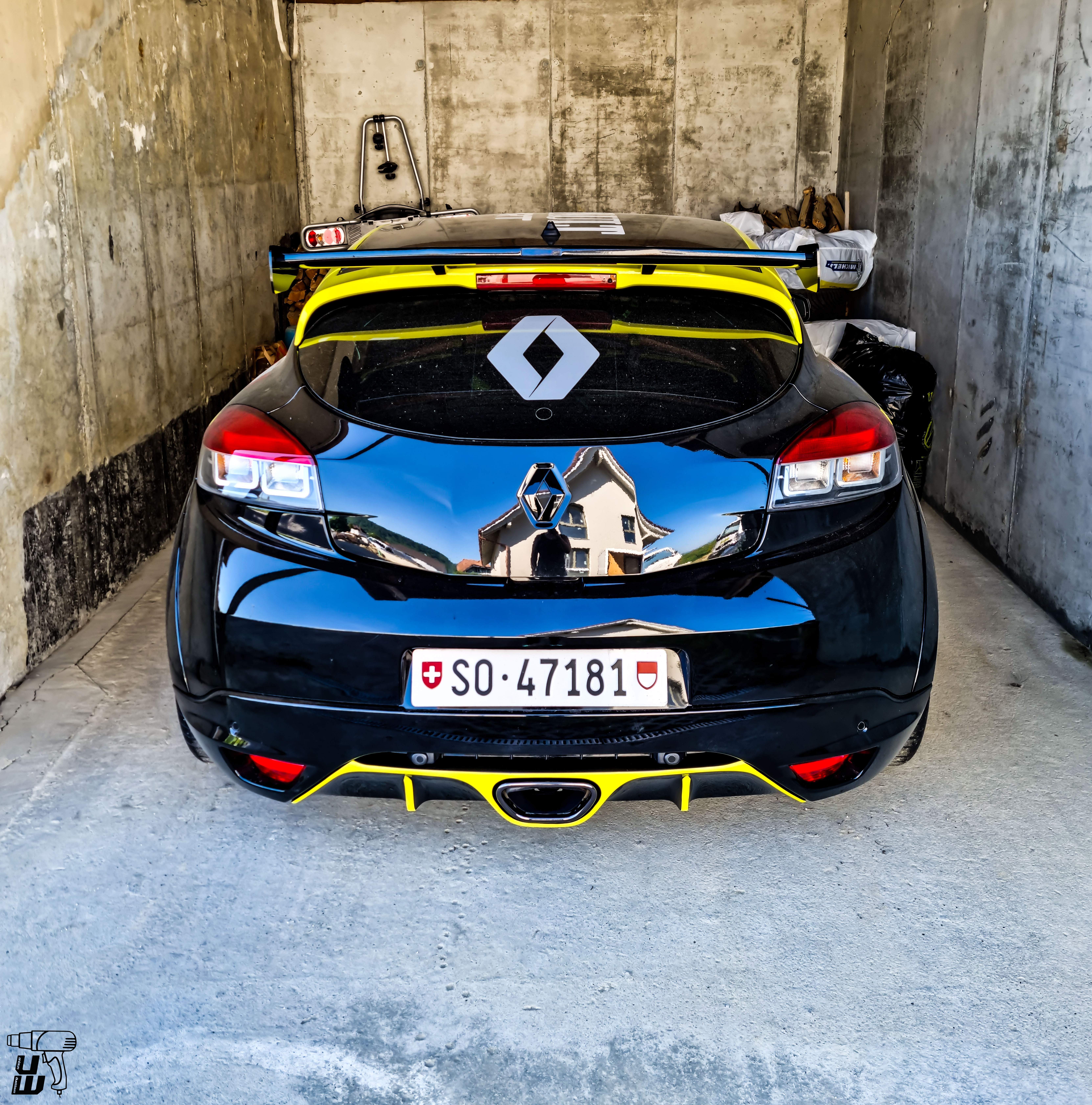 Renault Sport RS Trophy-R Blendstreifen Frontscheibe Aufkleber Megane, Clio  RS