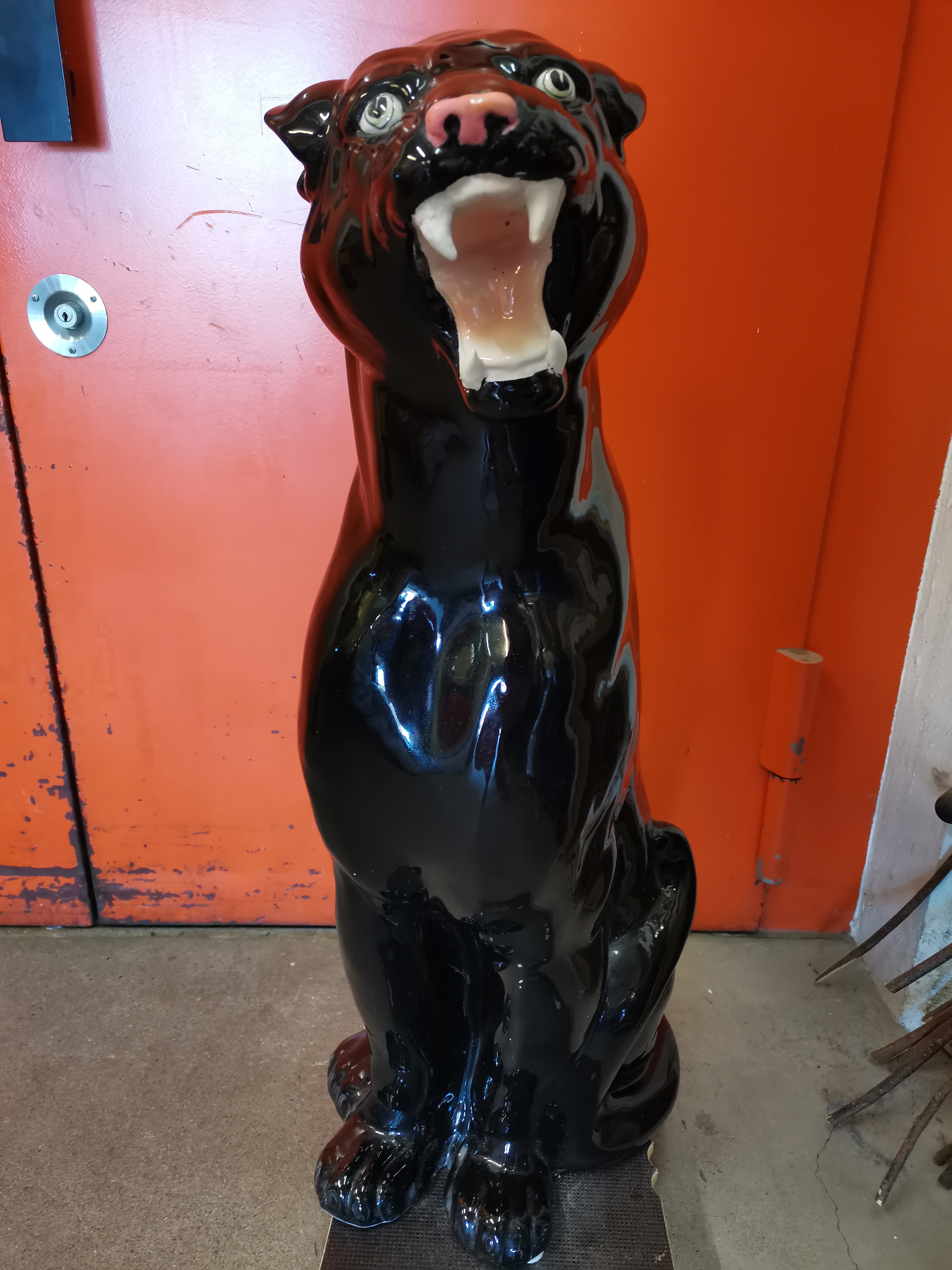 Panther Skulptur