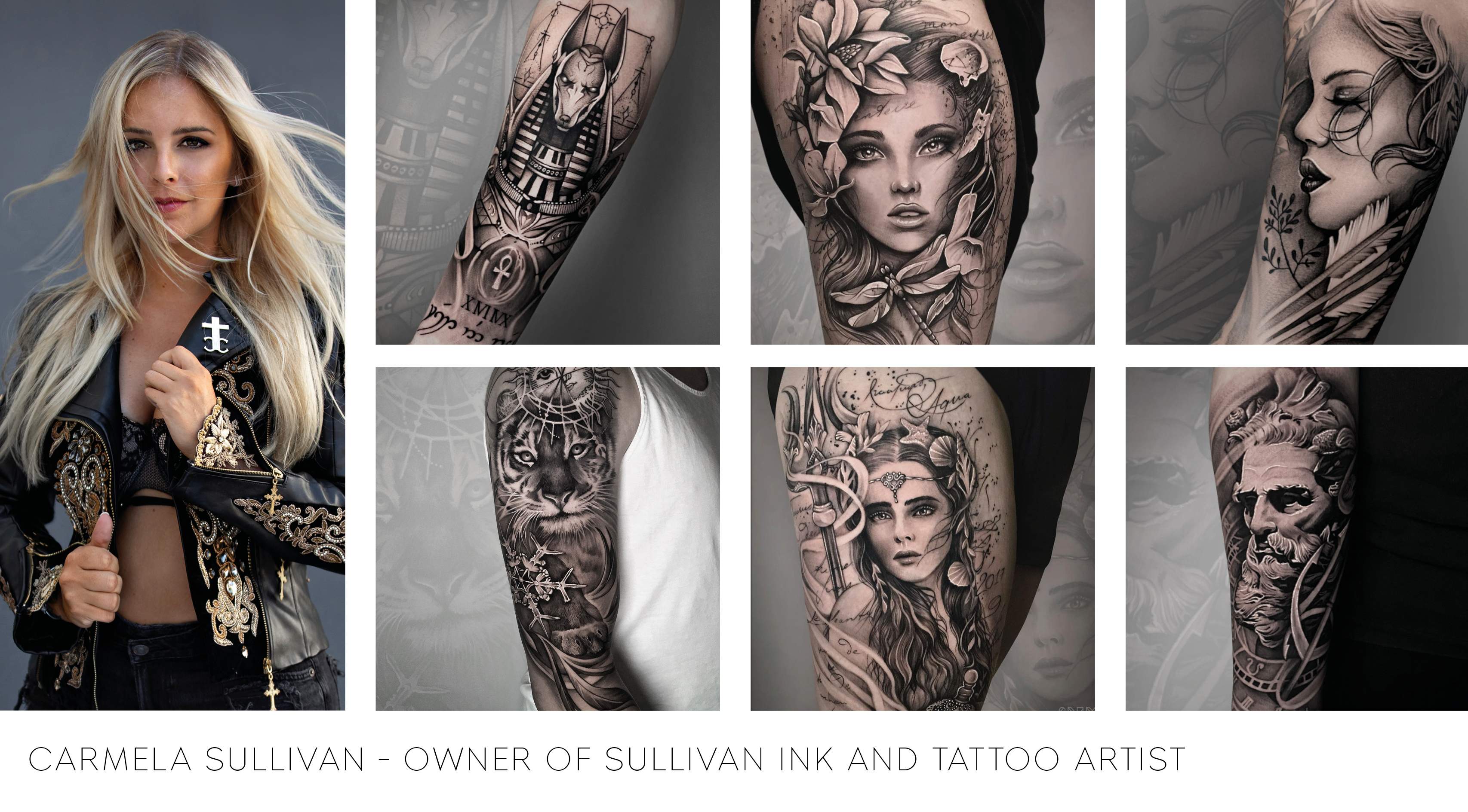Tattoo Luzern - Carmela Sullivan - Realistic Tattoo Artist- Sullivan Ink