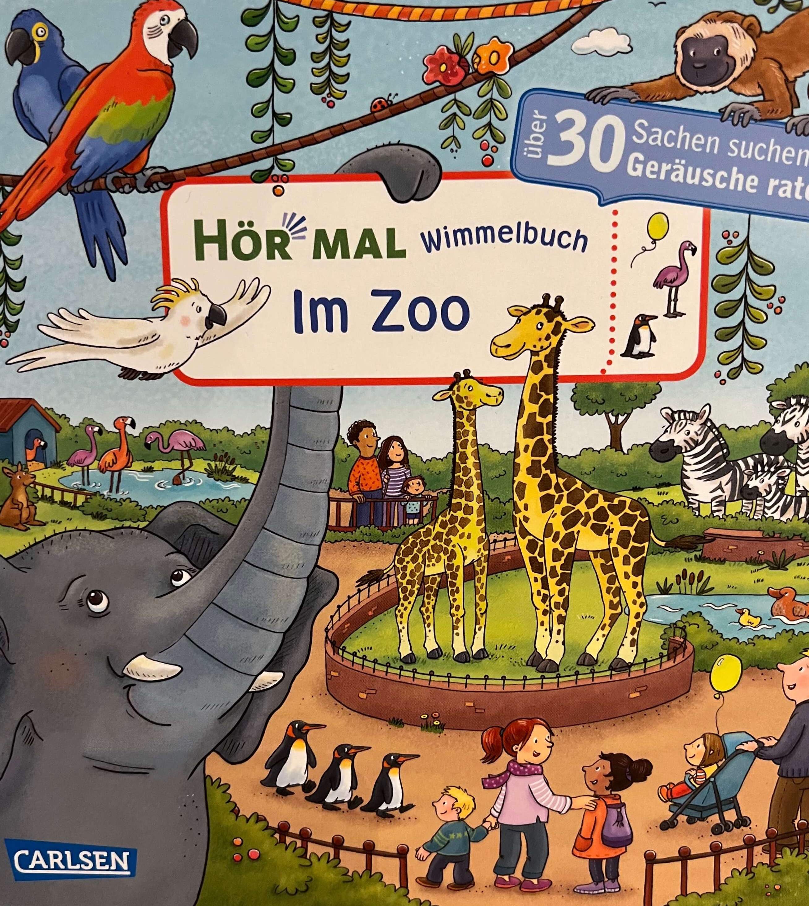 Hör mal-Wimmelbuch- Im Zoo