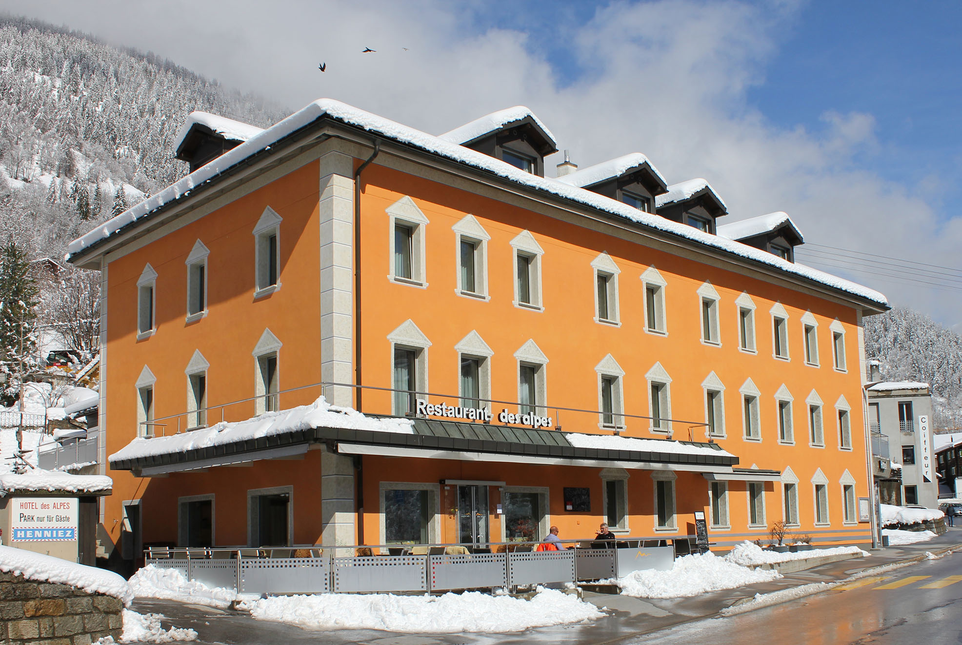Hôtel des bières 'des Alpes' Fiesch