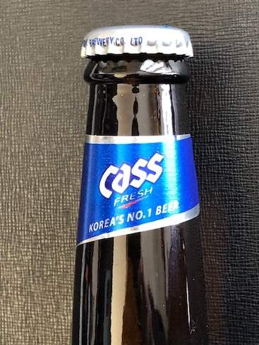 CASS FRESH, Cass Fresh Bier aus Seoul Südkorea 330ml.
