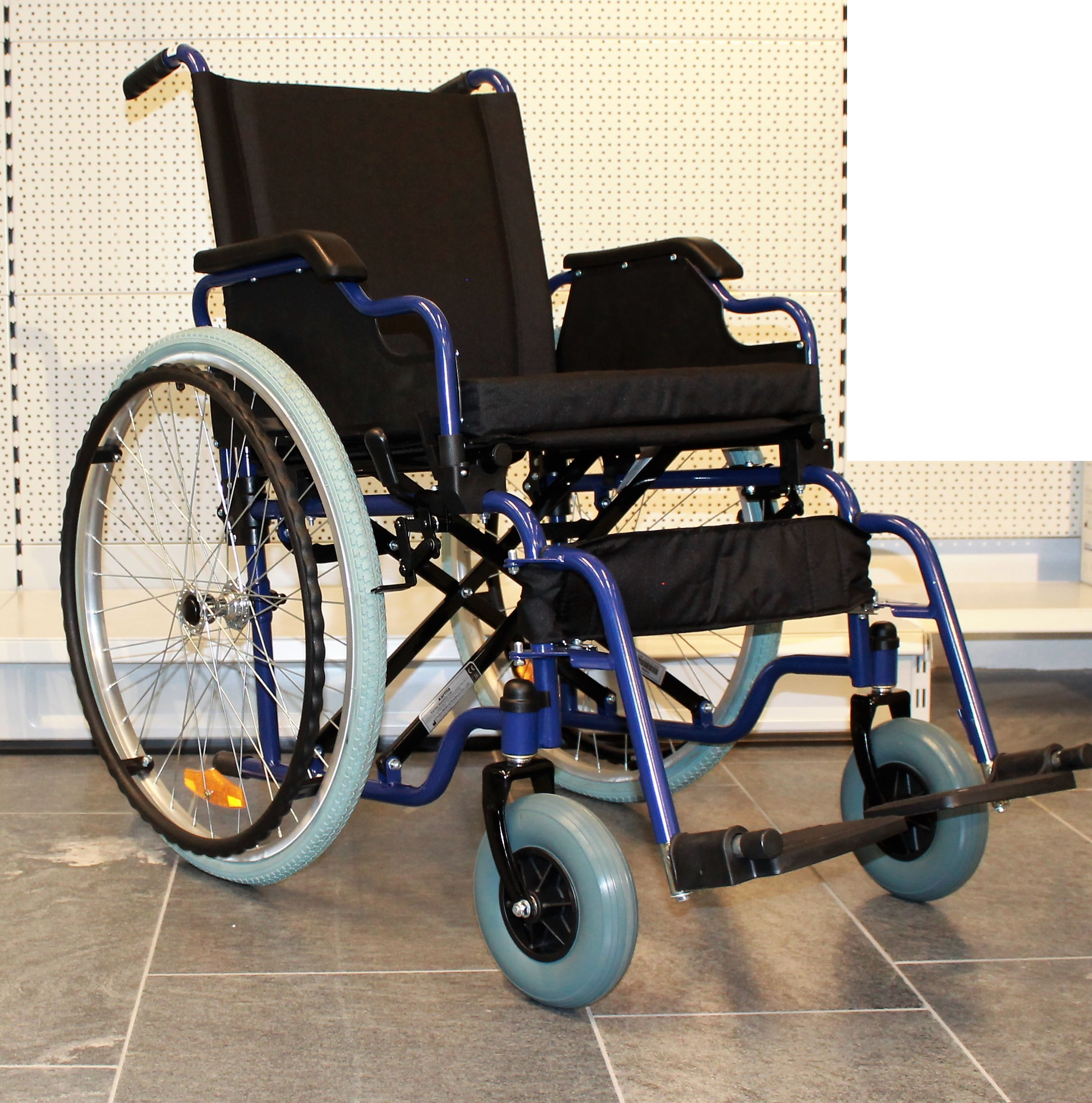 VaSano Rollstuhl Komfort Dunkelblau Small/Kind