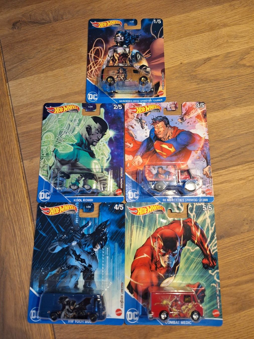 Hot Wheels DC Comics 2021 Set