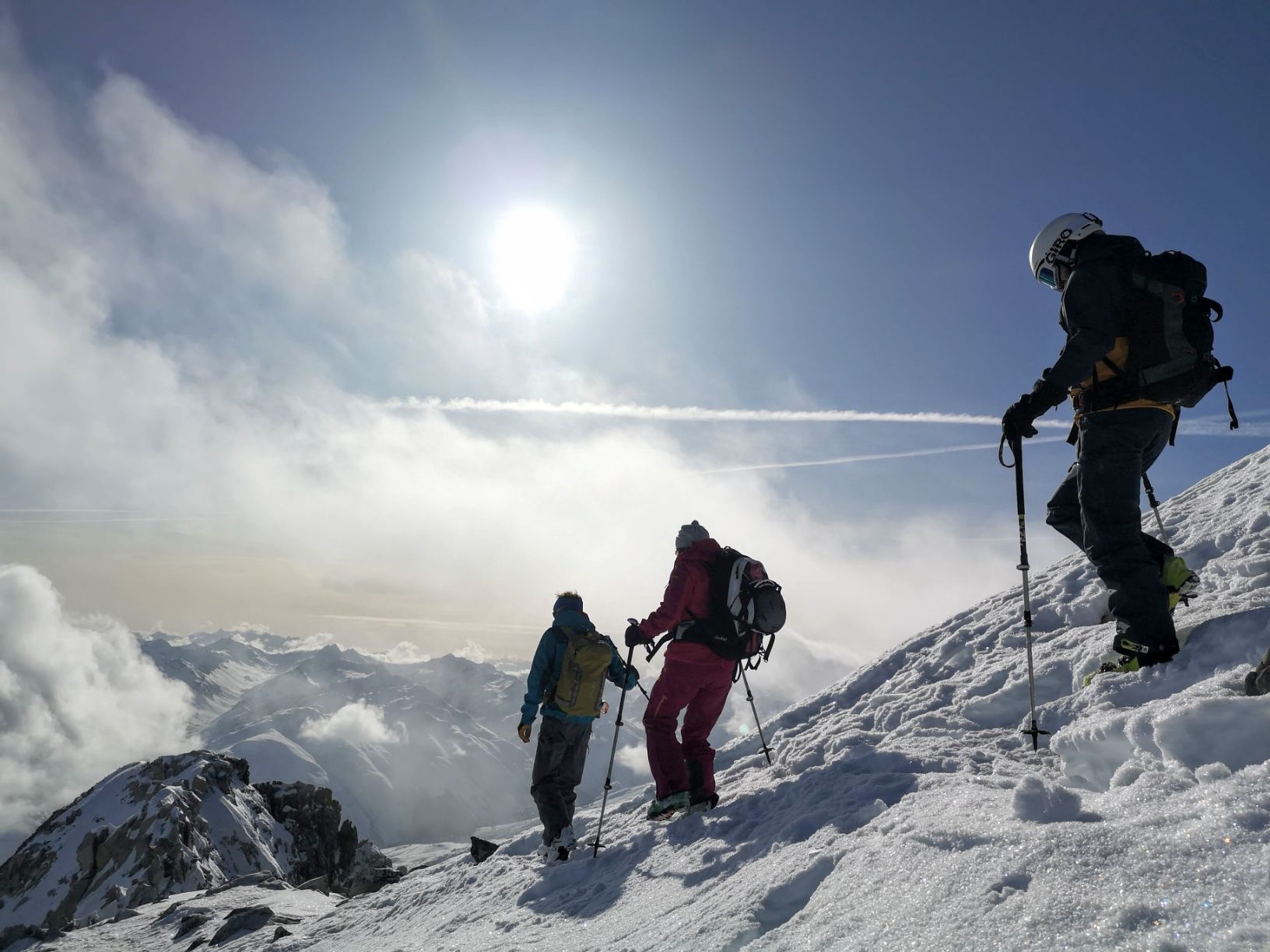 Skitour Oberalpstock Staldenfirn Val Strem Alpventura