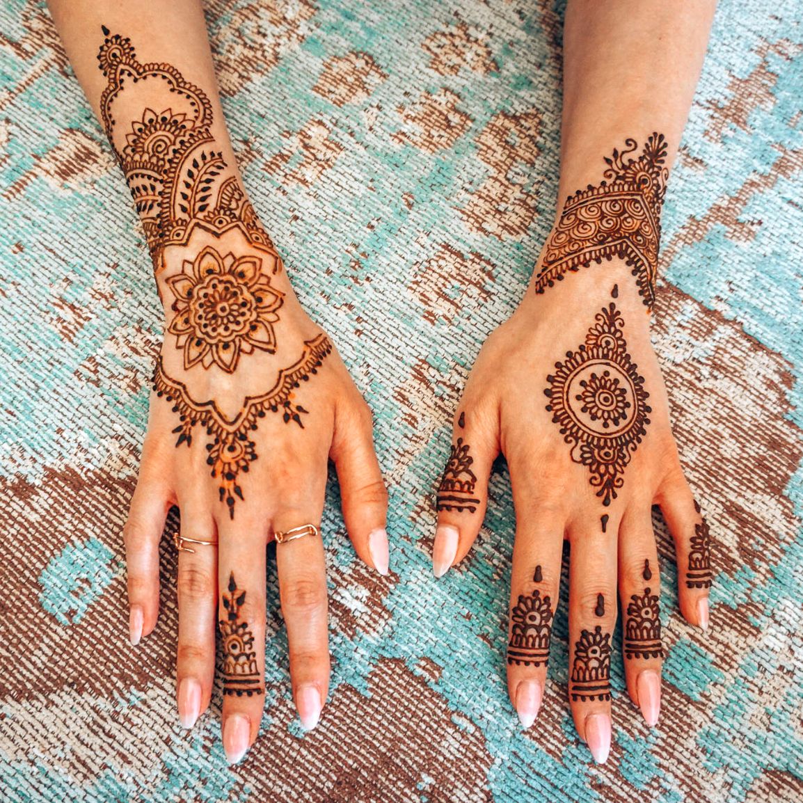 Henna Design für Frauen