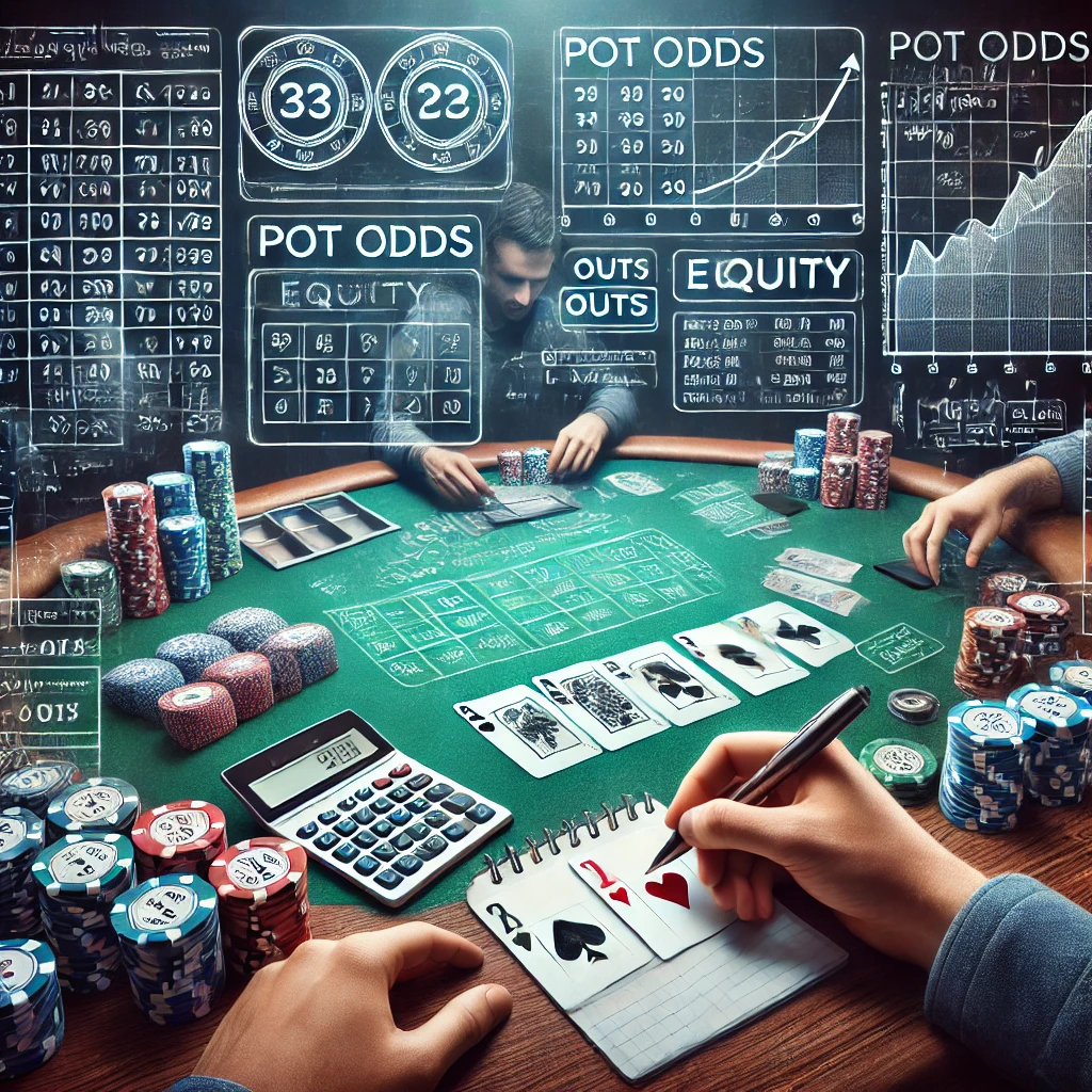 Pot Odds und Equity – Das Herzstück profitabler Pokerentscheidungen