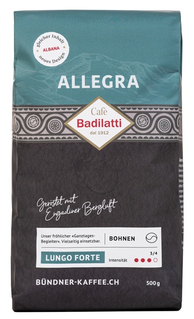 Badilatti Cafè, ALLEGRA + ALLEGRA Fair Trade