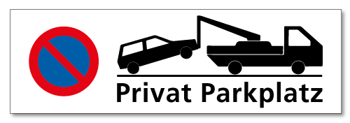 Abschleppen Privat Parkplatz
