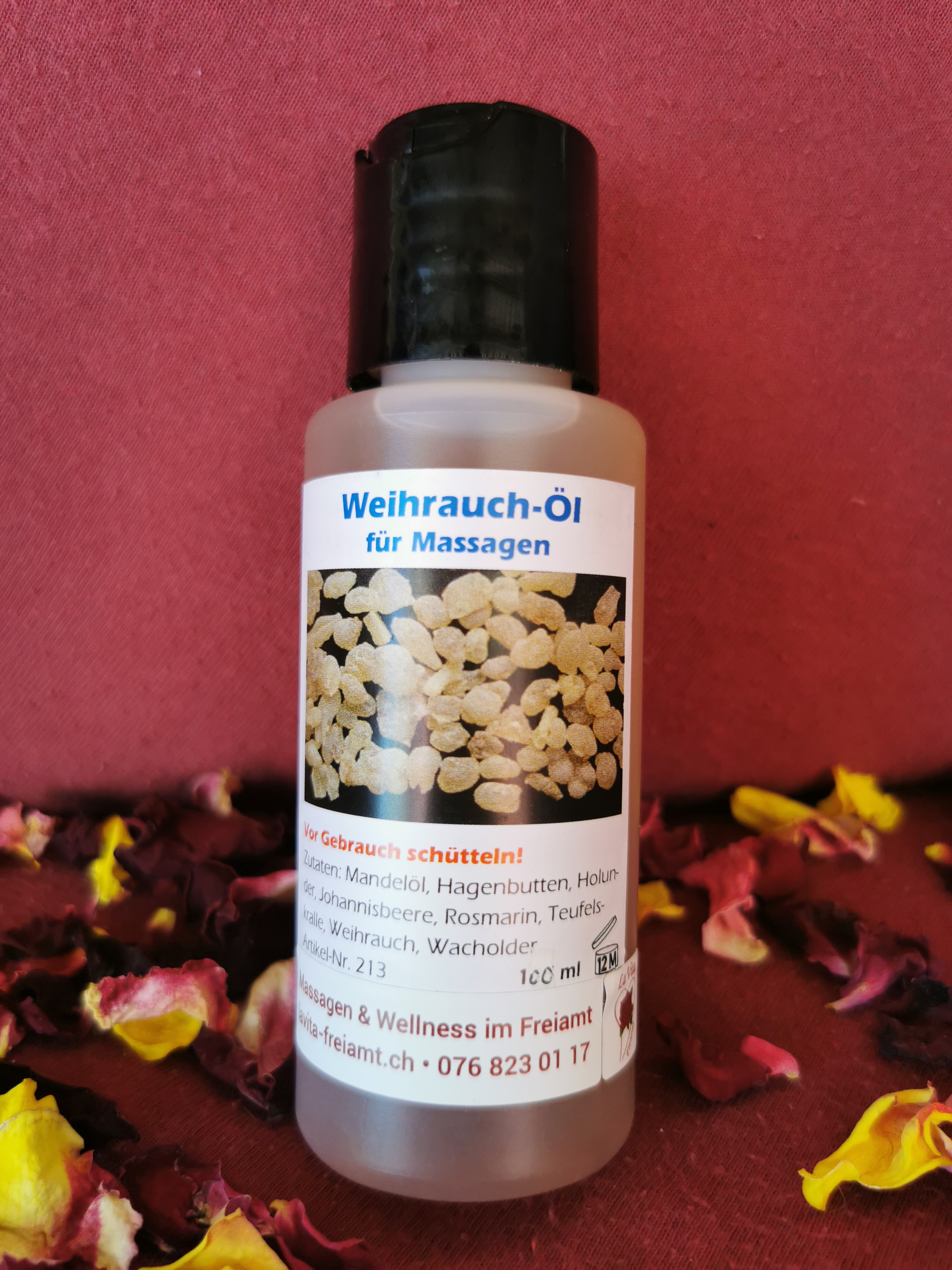 Weihrauch-Massage-Öl