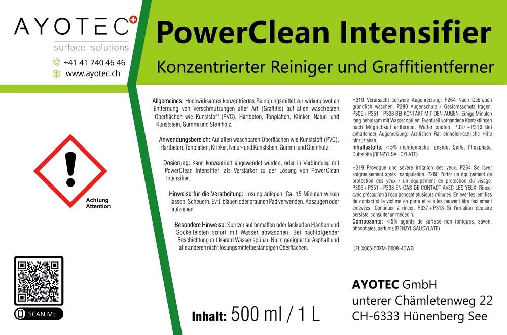 PowerClean Intensifier 1L