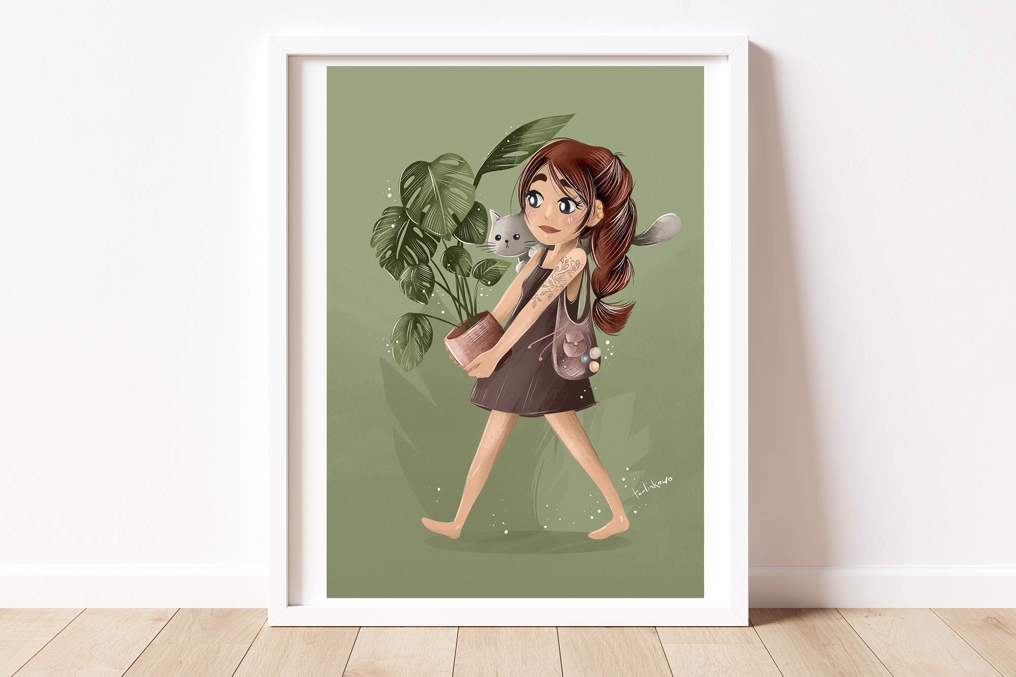 Plant Lady Poster