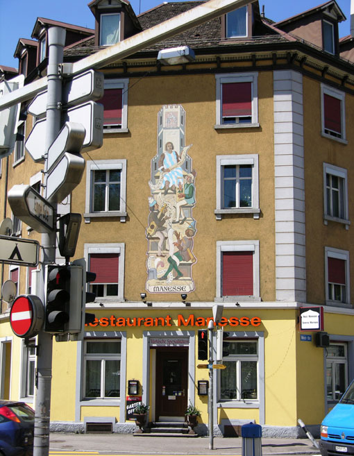 Restaurant Manesse im Jahr 2005, Ecke Manessestrasse-Weststrasse
