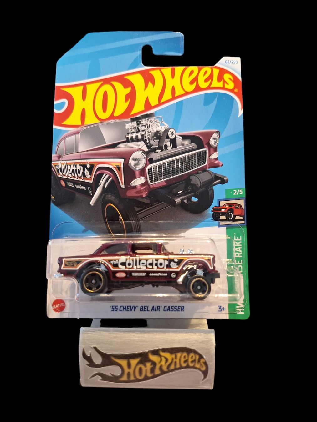 Hot Wheels HW Reverse Rake 2024 55 Chevy Bel Air Gasser 2/5 L