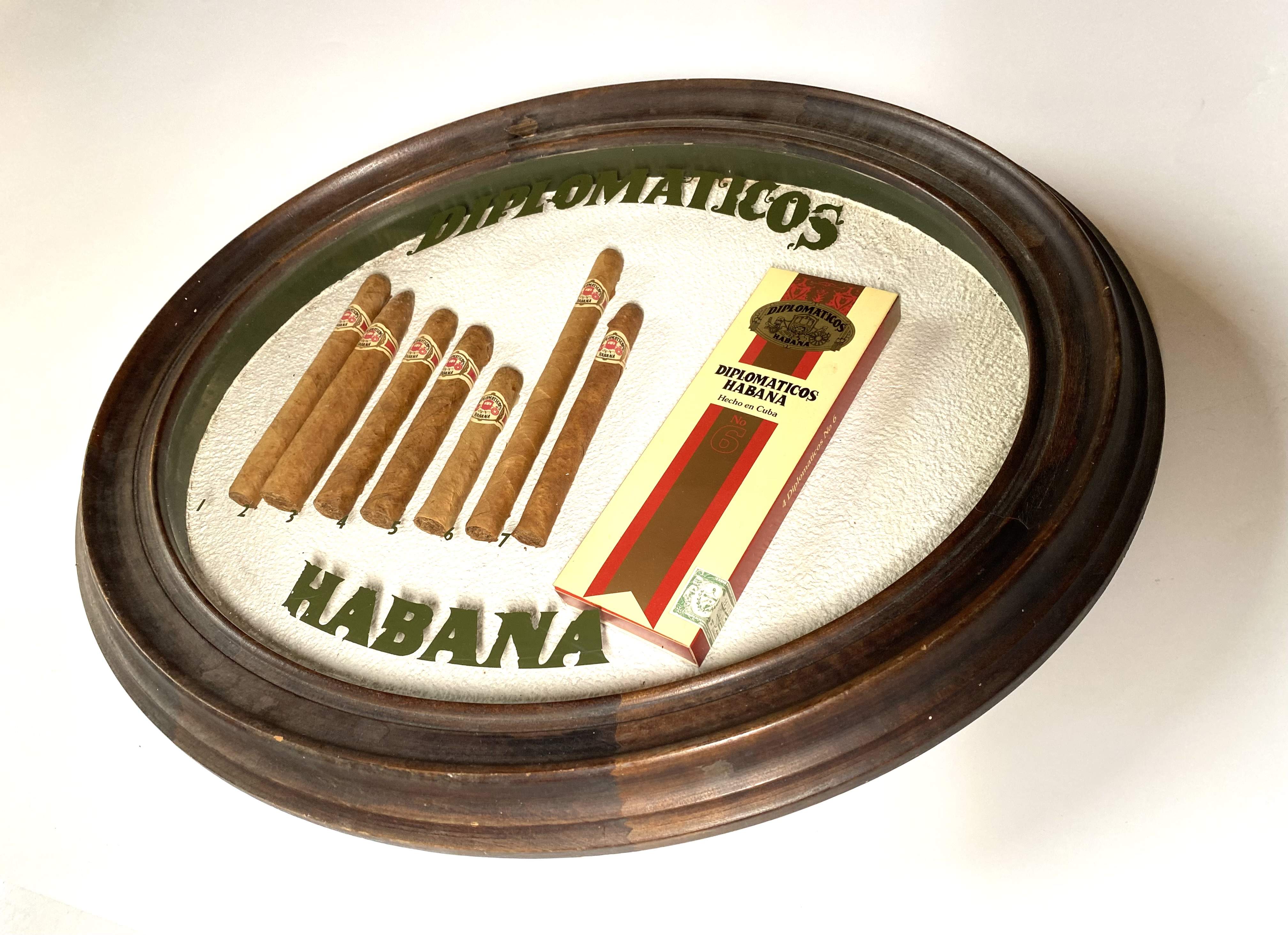 Werbeschild Zigarren Habana
