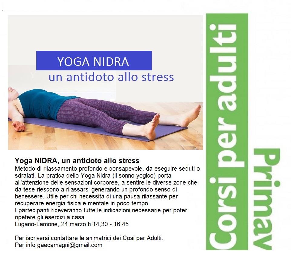 Yoga Nidra, un antidoto allo stress