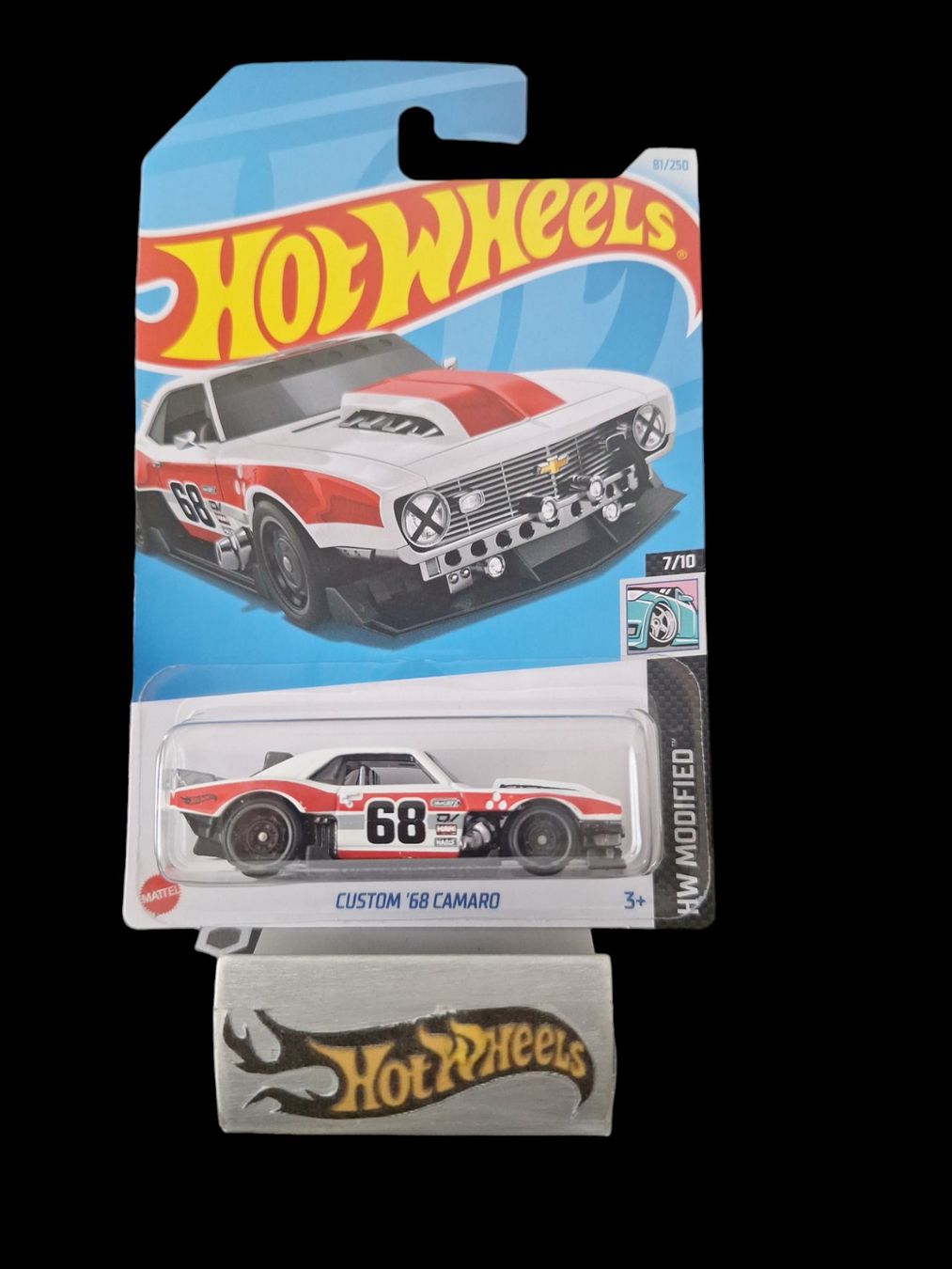 Hot Wheels HW Modified 2024 Custom 68 Camaro 7/10 L