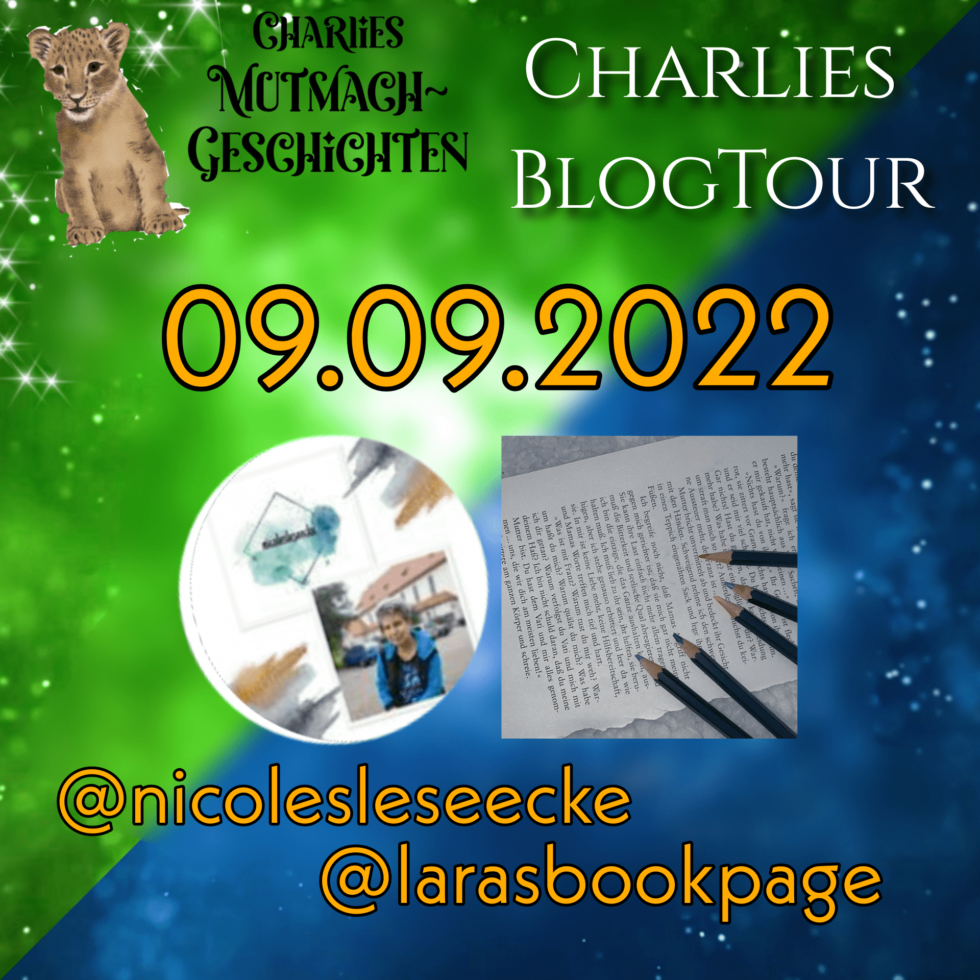 blogTour, Charlies Mutmach-Geschichten, Kinderbuch