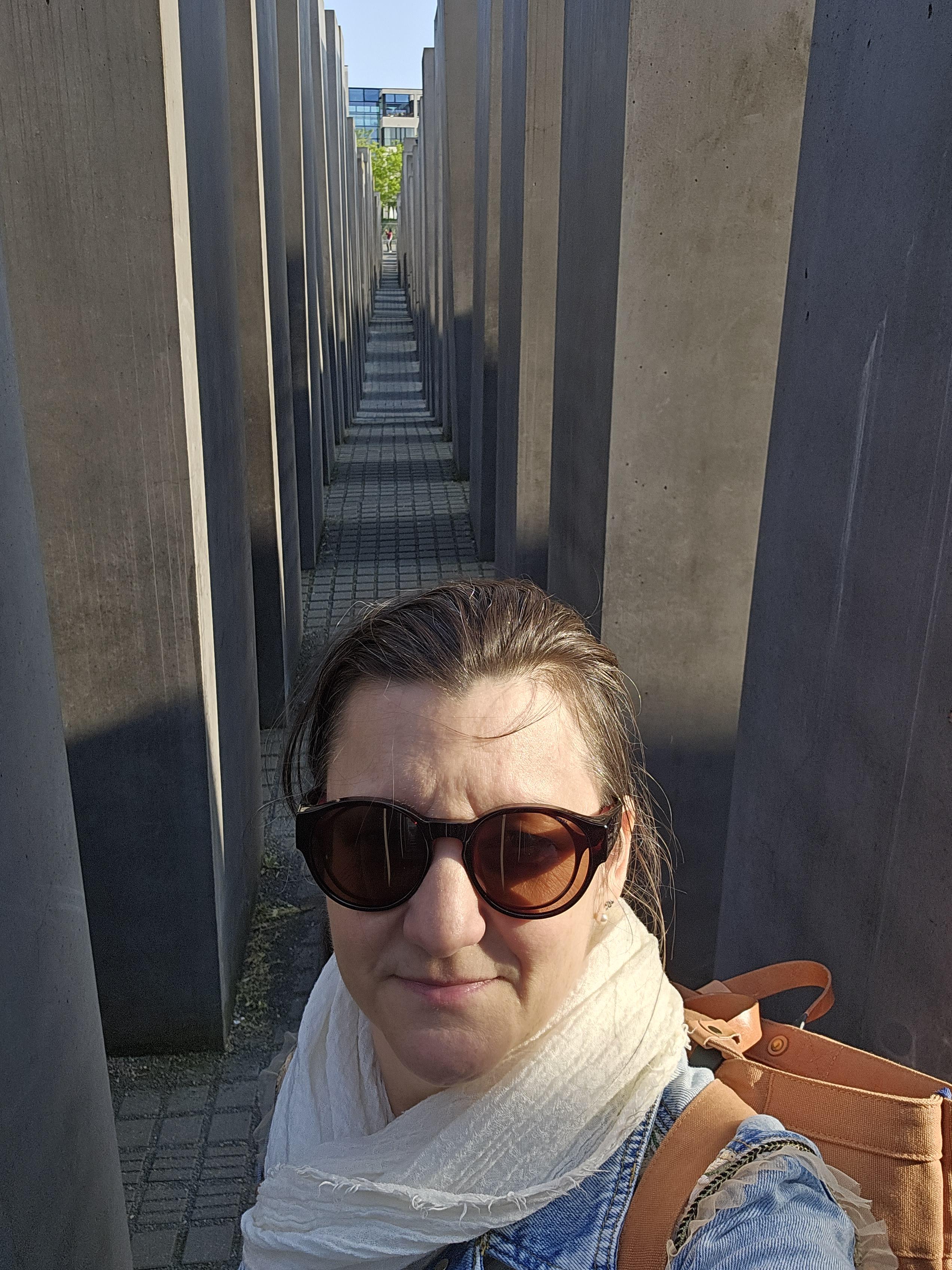 Holocaust-Mahnmal in Berlin - da gibt es nichts zu Lachen!