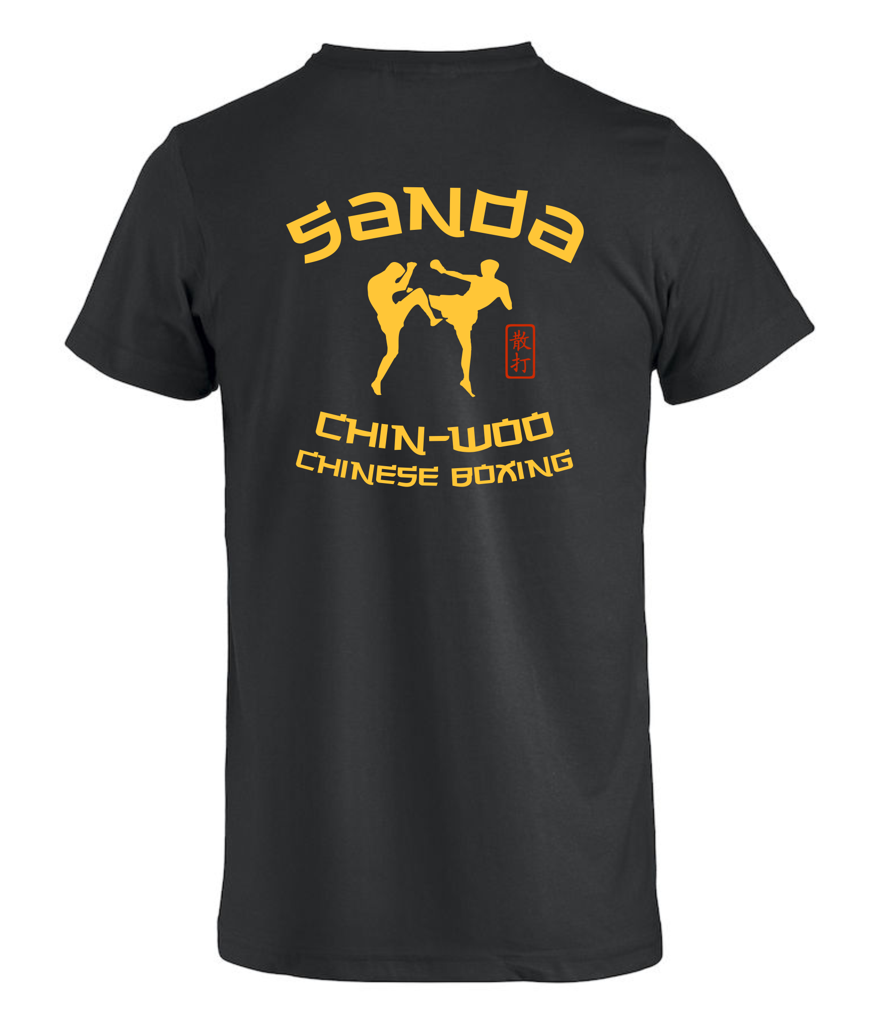 Sanda T-Shirt schwarz