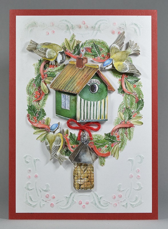 aufwendige Weihnachtskarte