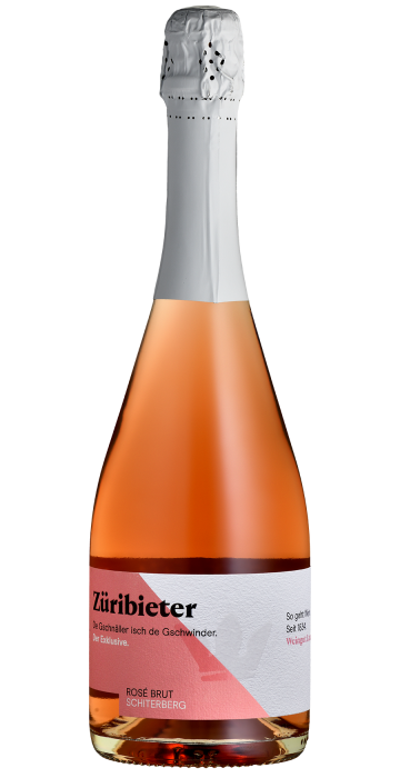 Züribieter Rosé Brut Schiterberg AOC 75 cl