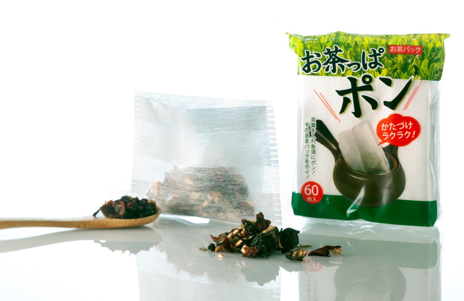 Japanische Teefilter, 60 Stück