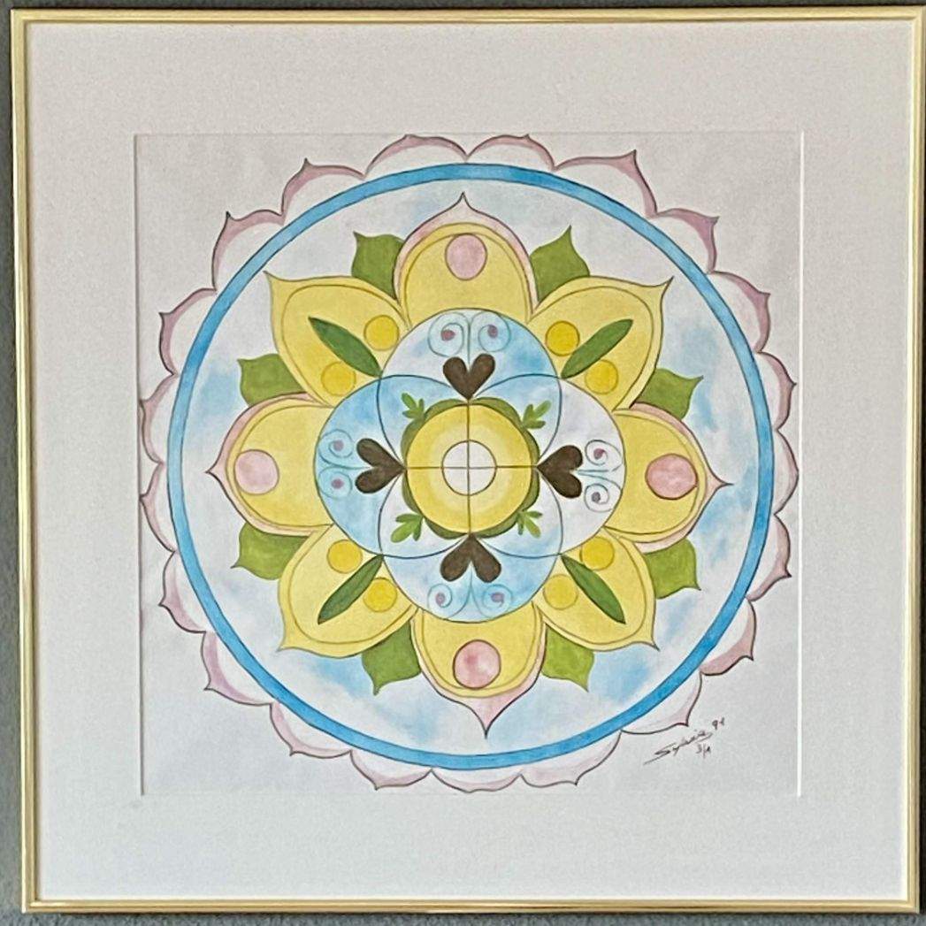 Mandala malen in der "personalisierten Lebensenergie"
