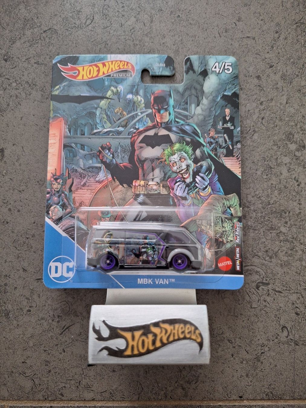 Hot Wheels Premium DC Universe Batman Comics 2022 Set